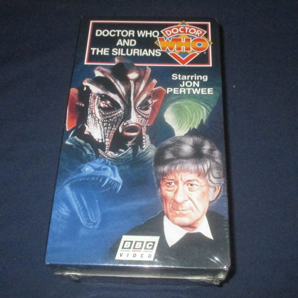 Doctor Who And The Silurians (VHS, 1995, unopened with watermark) Jon Pertwee - Picture 1 of 5